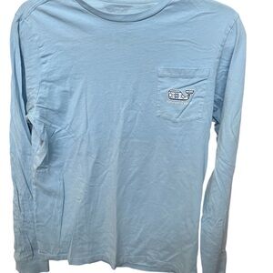 Vineyard Vines Light Blue Long Sleeve Tee
